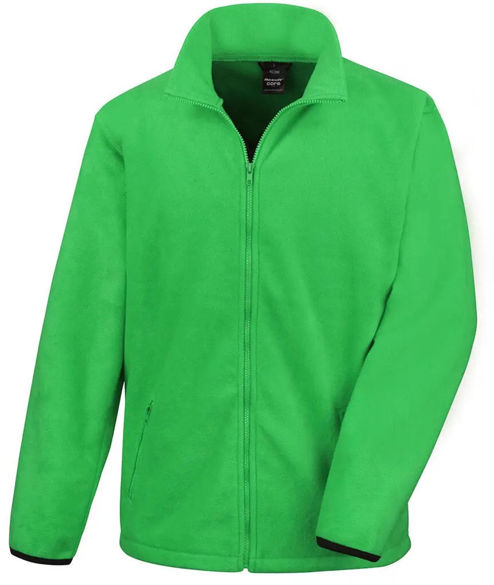 Result Mens Norse Outdoor Fleece Jacket RT220X - Vivid Green - 3XL