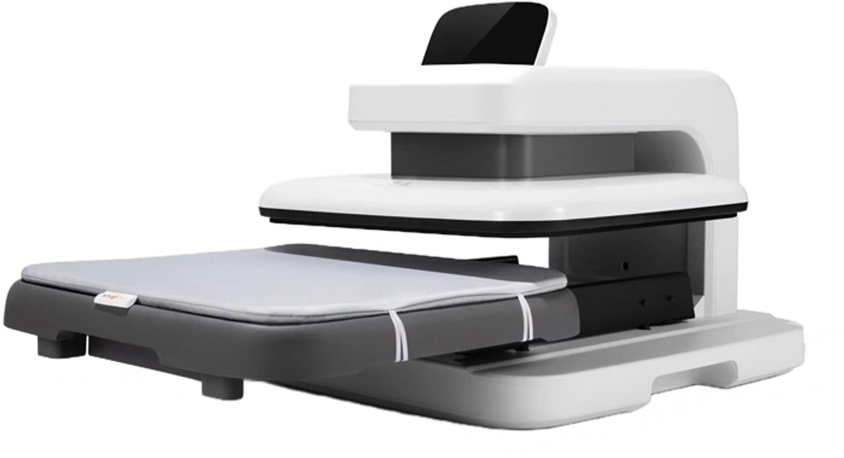 HTVRONT Auto 2 Digit Heat Transfer Press (White)