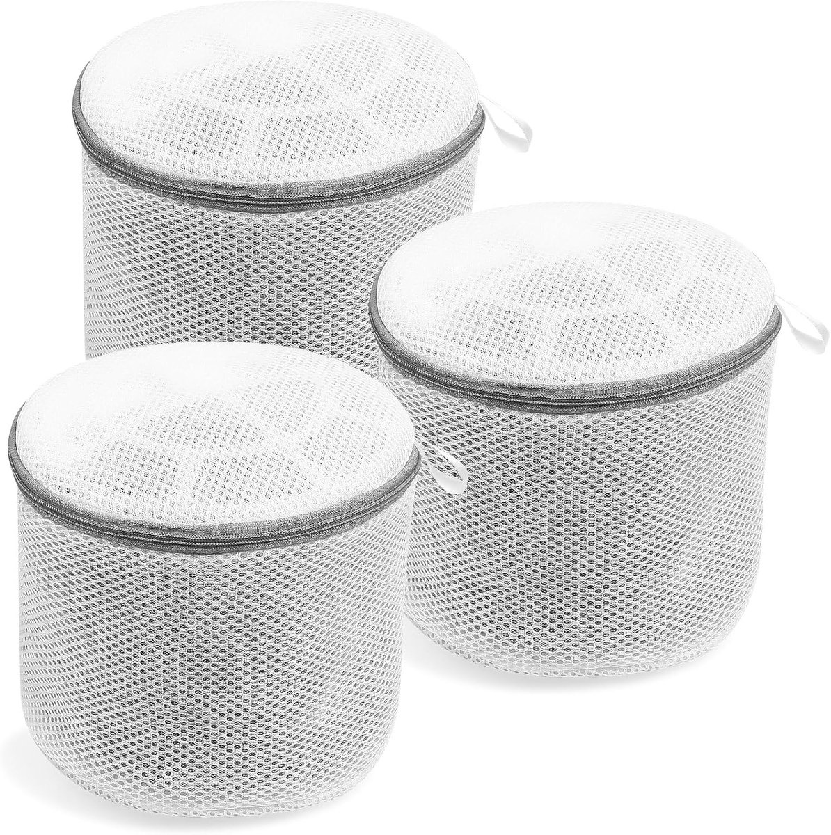 BH-waszak, 3 stuks waszakken van gaas, BH-waszakken, lingerie en fijne was kledingzakken met rits voor wasmachine, voor BH's/ondergoed/sokken/lingerie