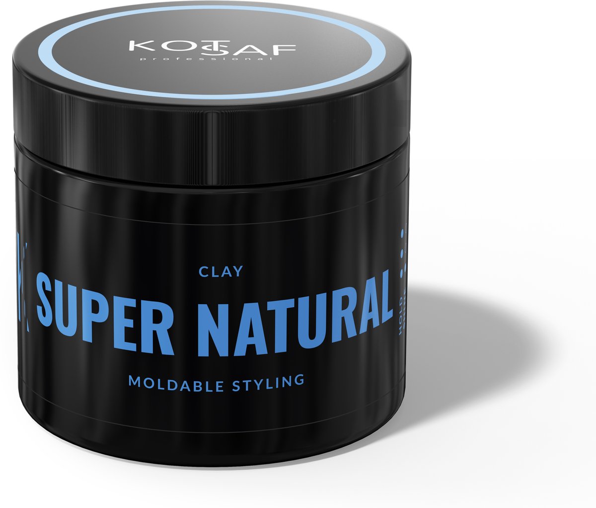 KOTSAF Super Natural Hair Clay voor Mannen – Ultra Sterke Hold & Matte Finish – 125ml