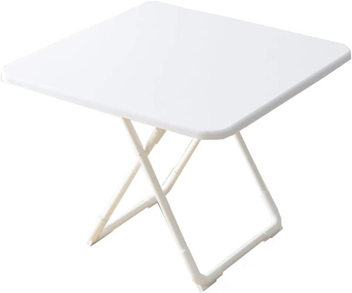 Klaptafel Vierkant - Eettafel Salontafel - Ruimte Besparen - Draagbaar Ontwerp - 70x70x75CM - Houtkleur