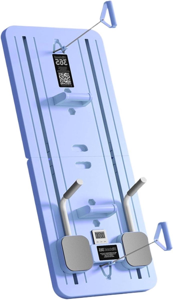 Pilates Reformer Board - Belly Board Fitness - Core Training - Multifunctioneel Ontwerp - 55.5 x 42 x 11 cm