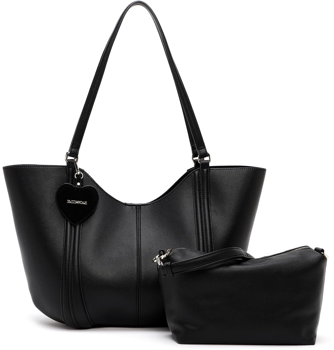 EMILY & NOAH Shopper E&N Levke ( 65731 ) - Dames handtassen - black 100