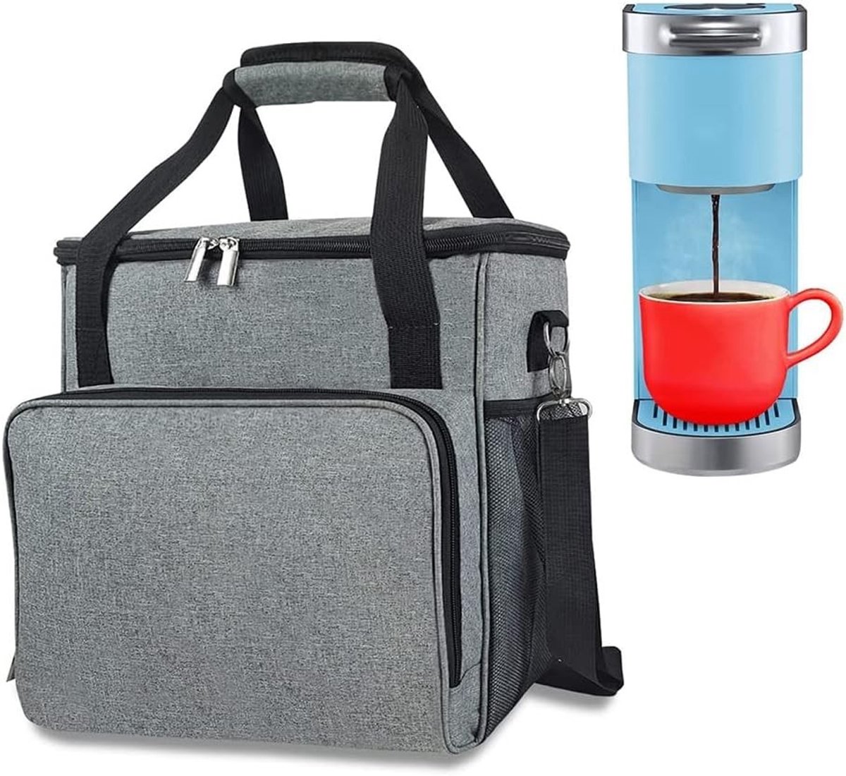 Reisbag voor Koffiemakers - Ideaal voor Enkele Porties, Draagbare Koffie Accessoires en Bescherming