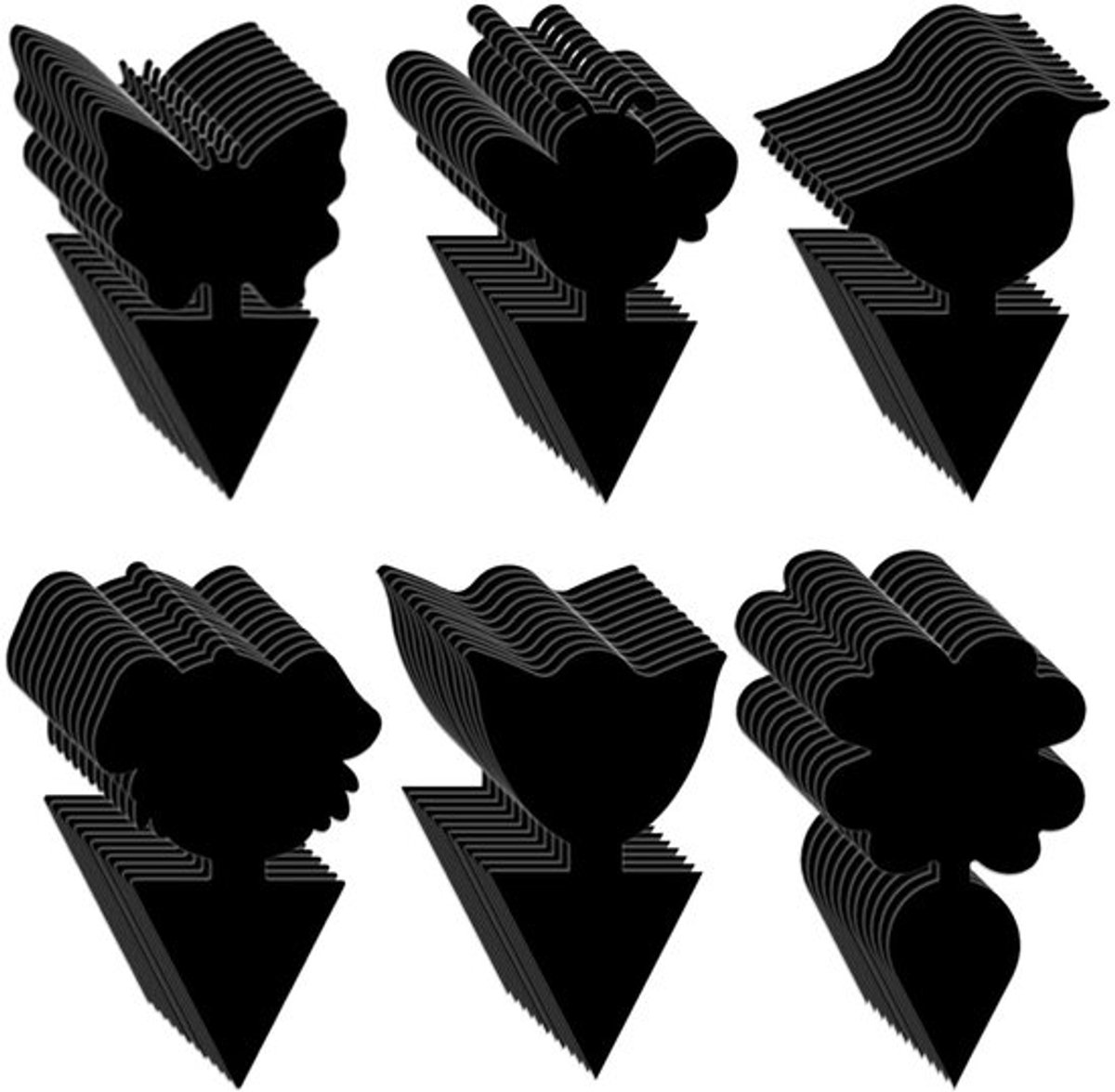 Plakborden 72 stuks - Insectenvallen - Diervriendelijk - Schimmelmuggenval - Vliegenvangplanken - Milieuvriendelijk PP-materiaal - Insectenval