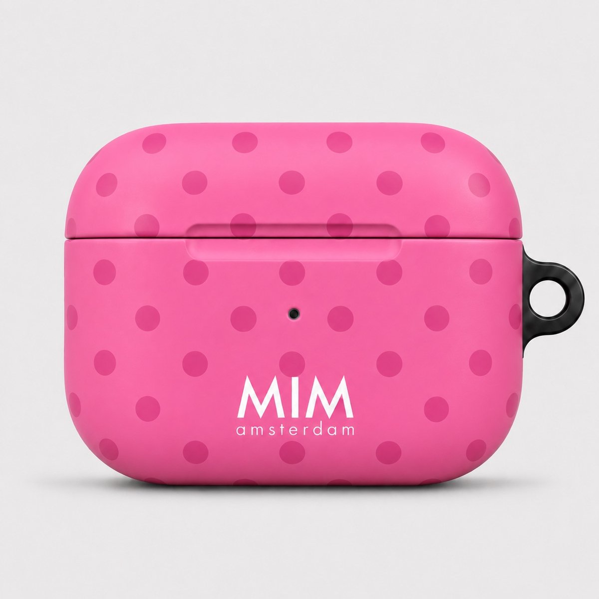 MIM Amsterdam - Hot Gossip - Geschikt voor AirPods Pro 1 - AirPod hoesje - Stippen print - AirPod hoesje met print - Shockproof- Cover voor AirPods - Trendy AirPod case
