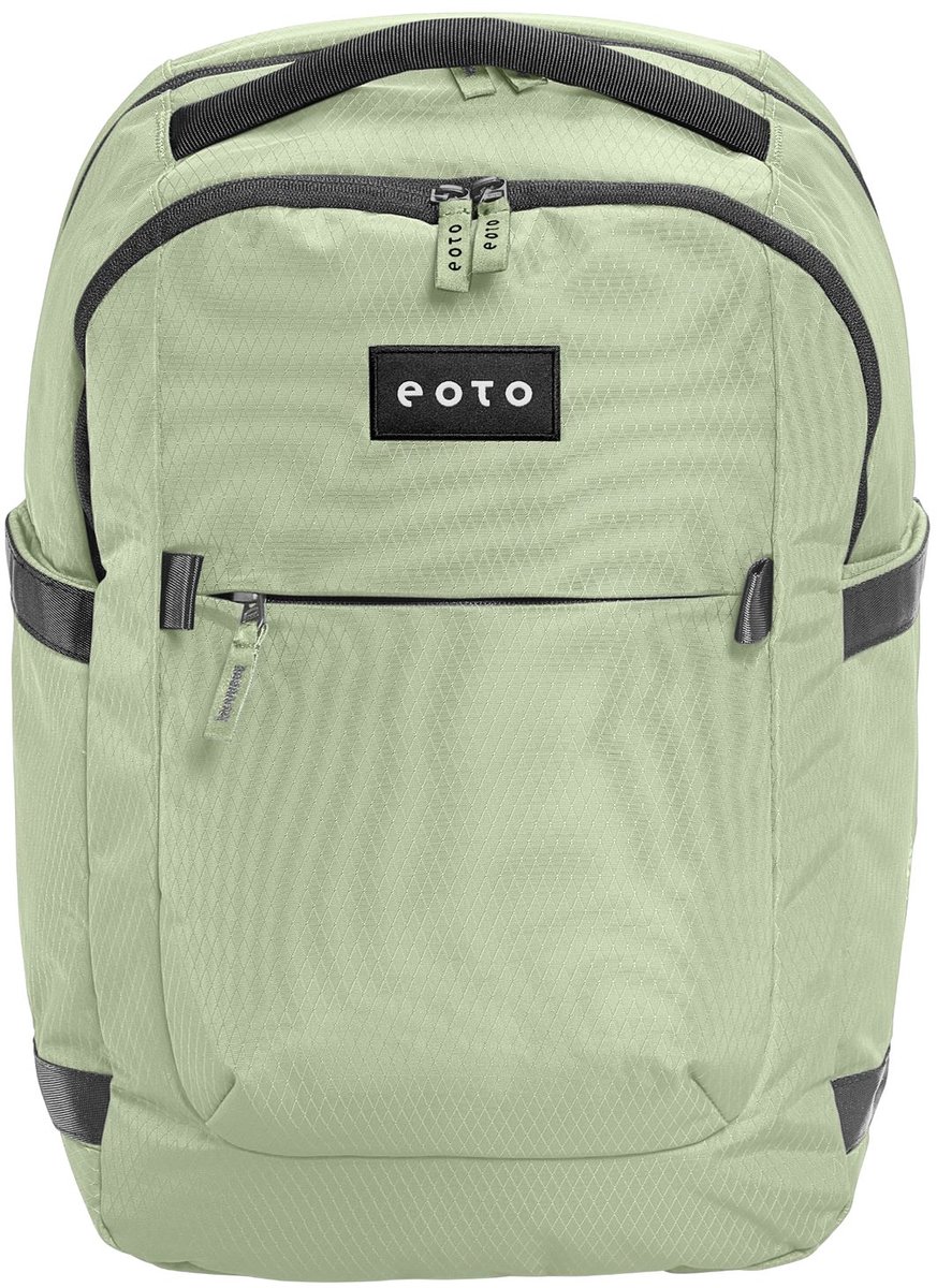 eoto schoolrugzak rugzak met laptopvak Midi20 Backpack 20L Mint Green mintgroen