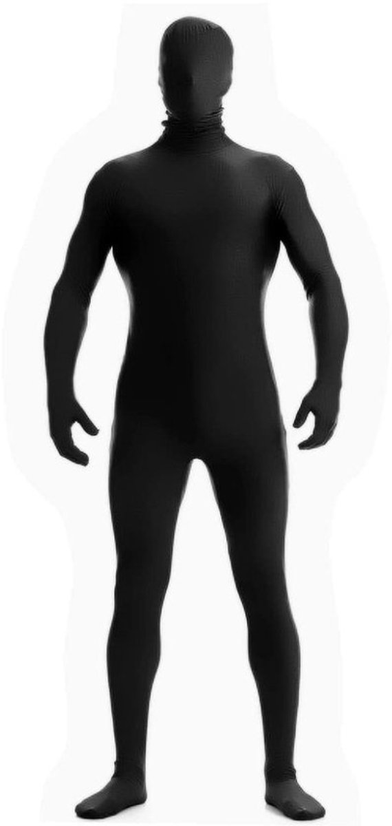 Bodysuit zwart - Full body pak - Stealth kostuum - Geschikt voor volwassenen/kinderen - Maat S 160 cm - Ademend en rekbaar - Stealthpak