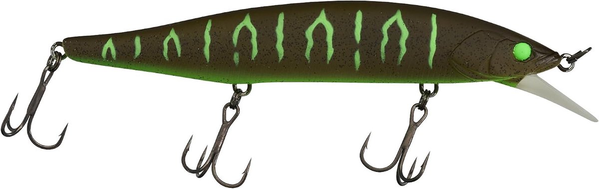 Jerkbait Wobbler - Vis Aas - Vissen Vangen - Dynamische Wobb'n'roll Actie - 110 mm - Guripan Tiger