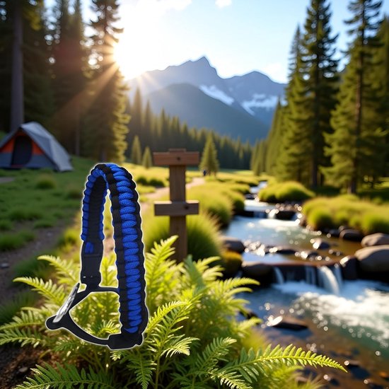 Flessenhouder - flessendrager - waterfleshouder - flessen houder riem - waterfleshouder schouderriem - waterfles houder tas - waterfles houder riem - waterfles houder rugzak - Voor wandelen camping reizen sport - Groen/Geel — afbeelding 2