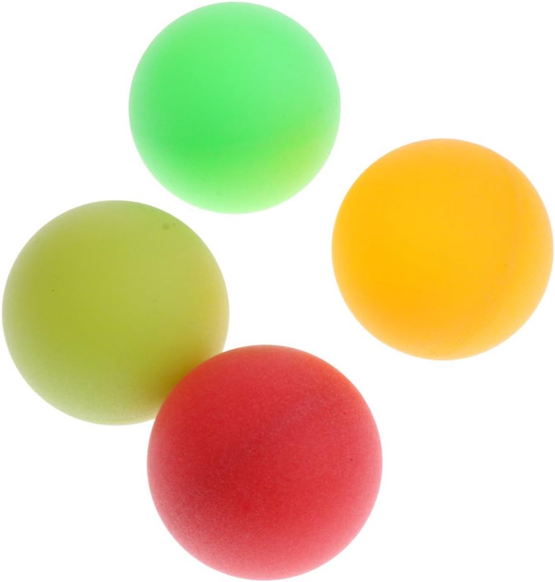 Tafeltennis Ballen - Ping Pong Ballen - Feestdecoratie - Felle Kleuren - 40mm - Meerkleurig