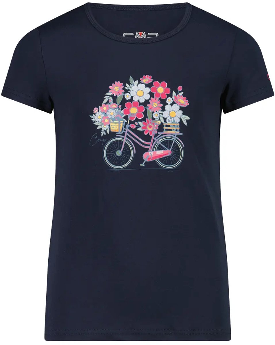 Meisjes T-shirt met bedrukt patroon CMP Blauw