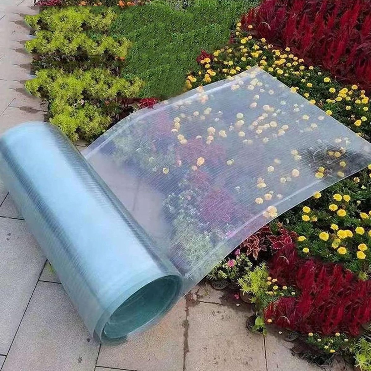 Polycarbonaat Platen - Dakplaten Glasvezel - Kas Afdekken - UV Bestendig - 1.5x10m - Transparant