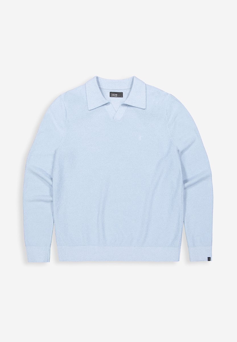 Butcher of Blue - M2626030 - Boucle Knit Polo LS