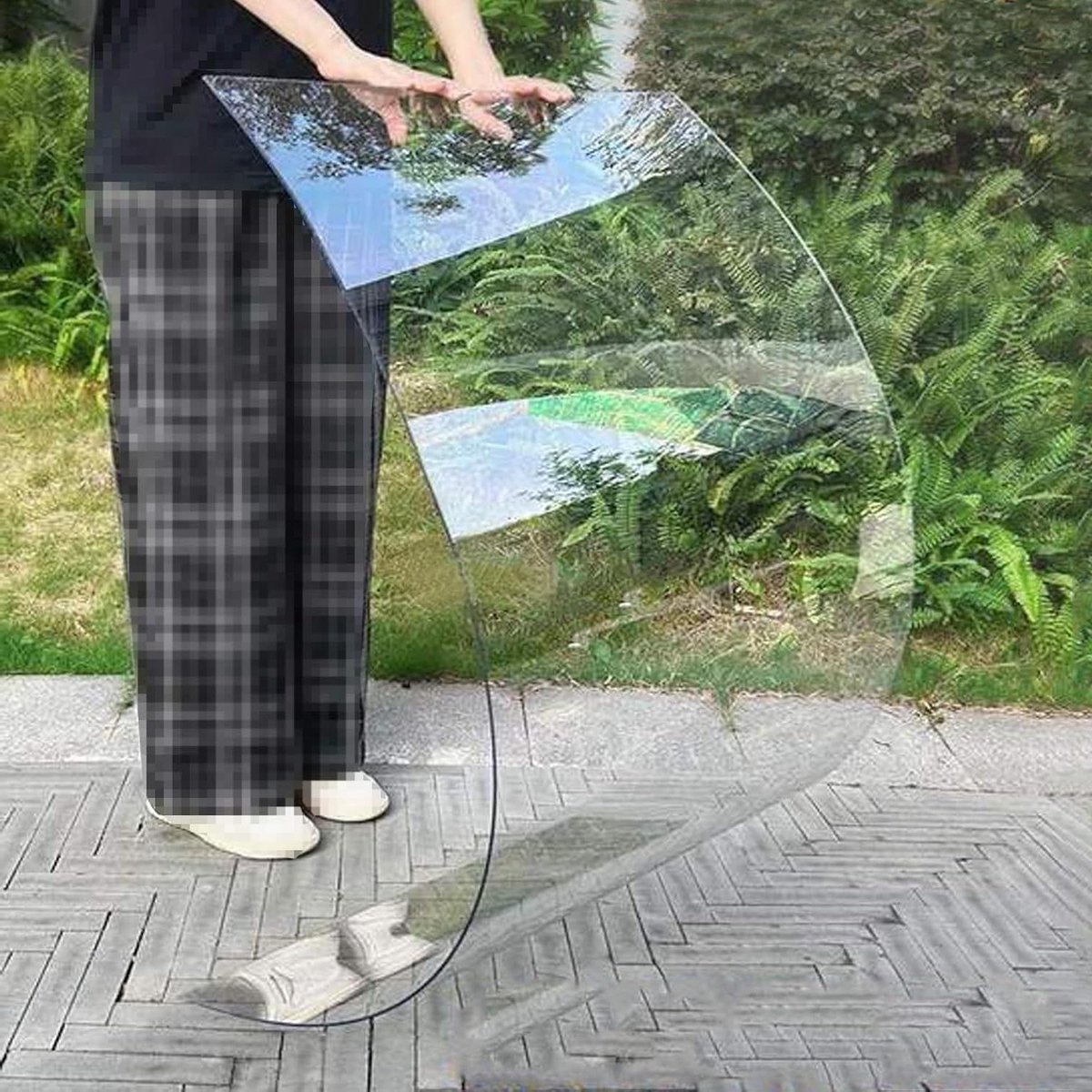 Waterdichte Dakplaten - Tuinkas Paneel - Dakbedekking Bouwen - Slagvast Polycarbonaat - 80 cm x 6 m - Transparant