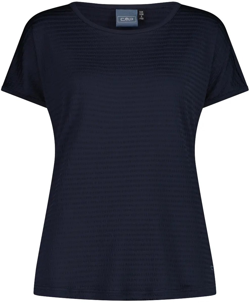 Lichtgewicht dames-T-shirt CMP Daily Comfort Zwartblauw