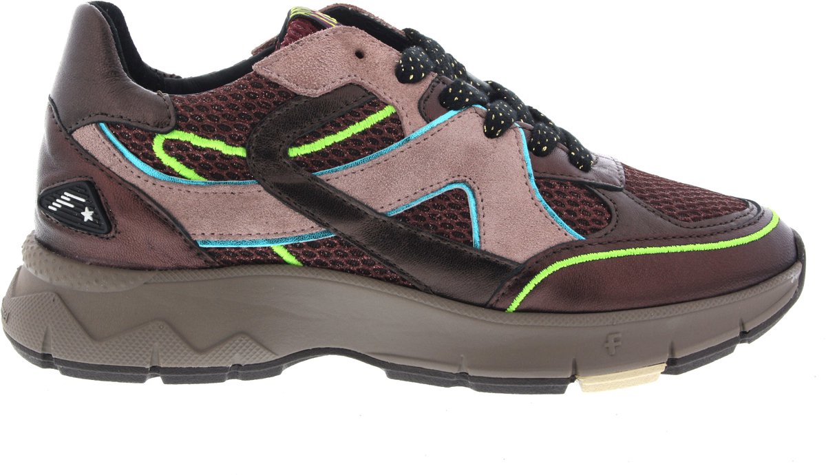 Dames Sneakers Floris Van Bommel Daysi 09.02 Bordeaux - Maat 38½