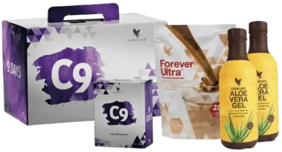 Forever Living Aloe Vera Gel Clean 9 (C9) Chocolade – 9-daags voedingsprogramma.