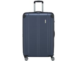 Travelite Harde Koffer / Trolley / Reiskoffer - 77 cm (Extra Large) - City - Blauw