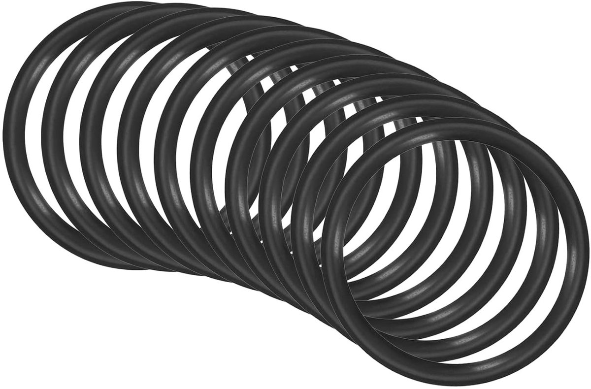 55mm x 47mm x 4mm Nitrile Rubber O-ringen - Set van 10 Stuks voor Lekkagepreventie en Waterdichte Aansluitingen