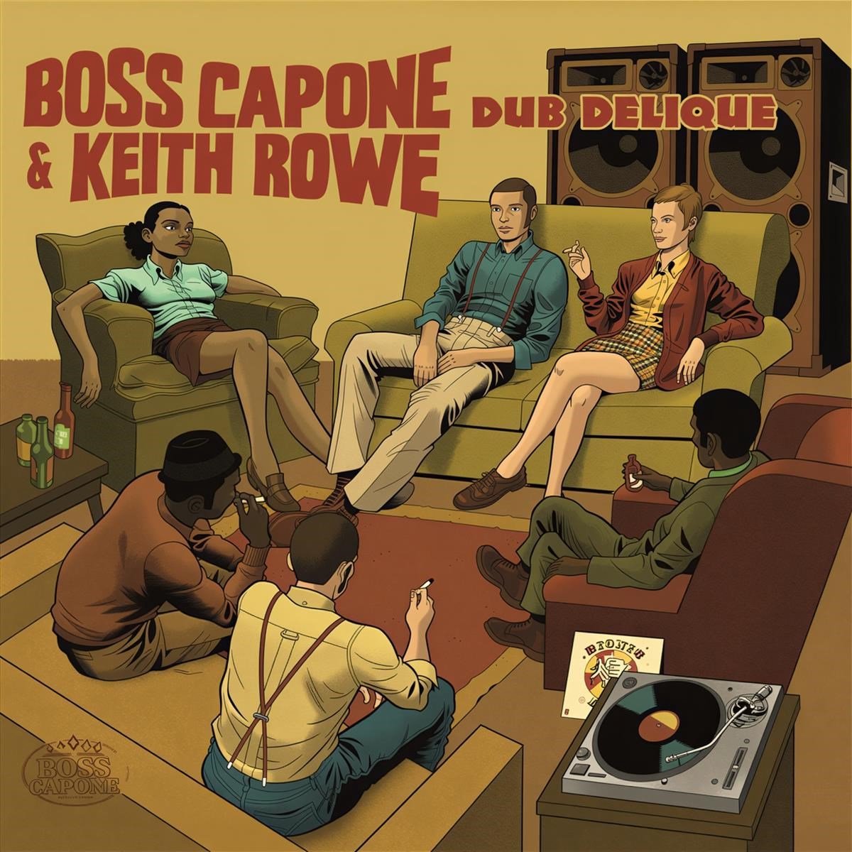 Boss Capone & Keith Rowe - Dub Delique (LP)