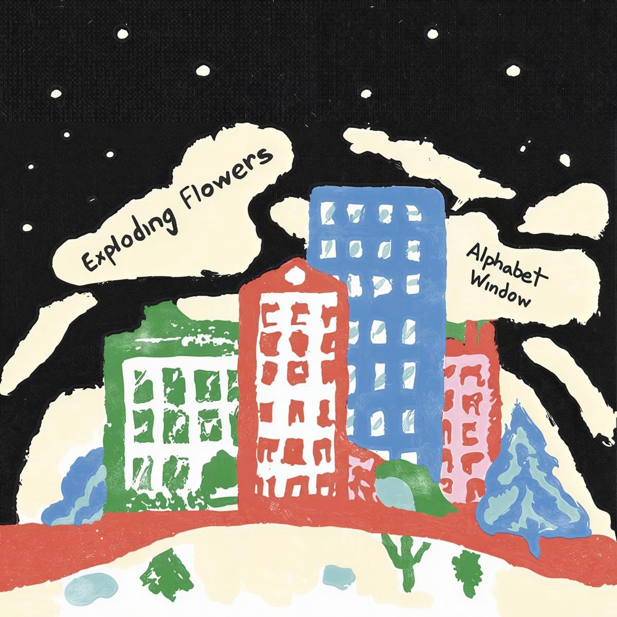 Exploding Flowers - Alphabet Window (LP) (Coloured Vinyl)