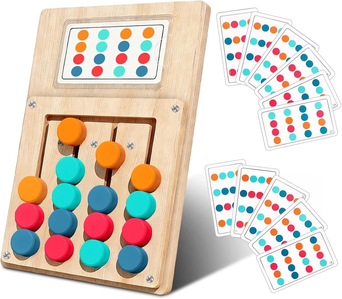 Houten Dementiespelkaarten - Set van 12 Stuks voor Geheugentraining en Cognitieve Activiteiten