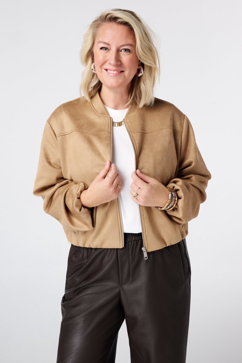 MS Mode Jacket Suèdine bomber jasje