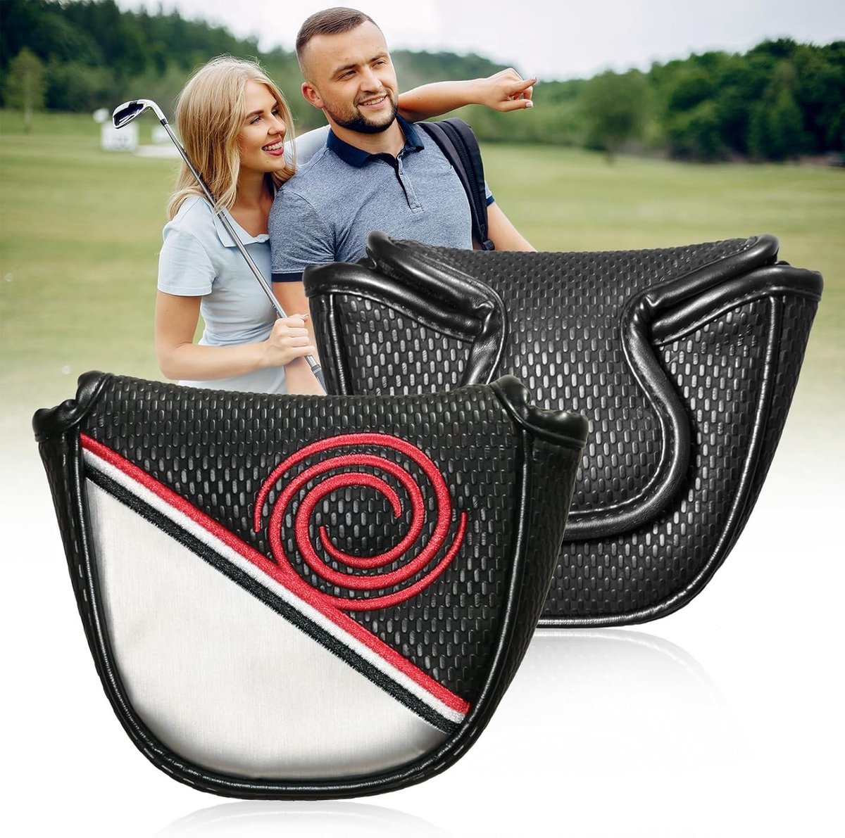 Mallet Putter Hoofden Bescherming - Duurzame Putter Hoofddeksels voor Golfsport, Bescherming en Stijl