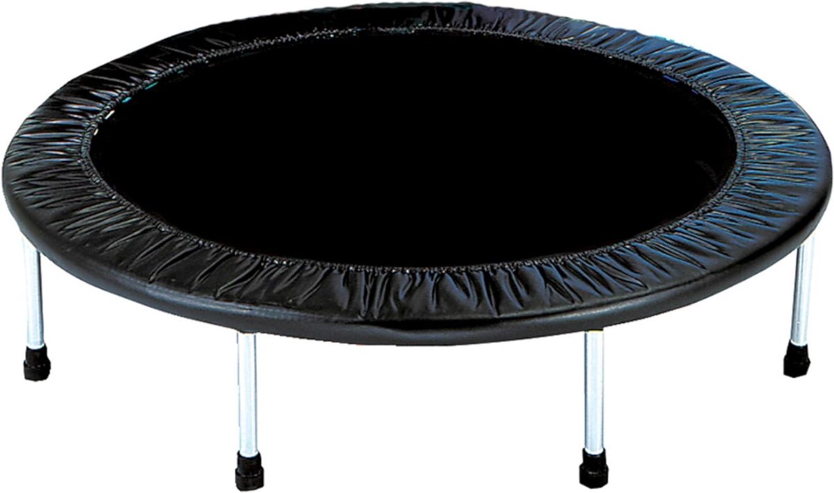Allvia® Fitness Trampoline - Sporttrampoline Fitness - Sporttrampoline - Zwart - ‎ 95cm x 95cm x 20cm