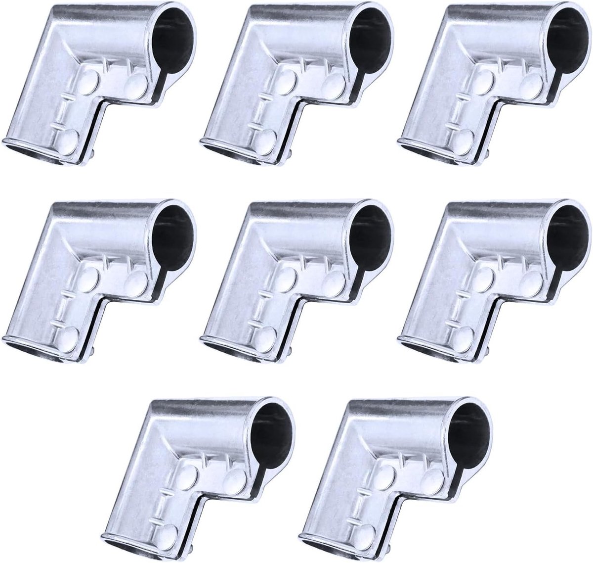 Aluminium Poort Hoekstuk 1 3/8" x 1 3/8" voor Hekwerk - Duurzaam en Weerbestendig Accessoire