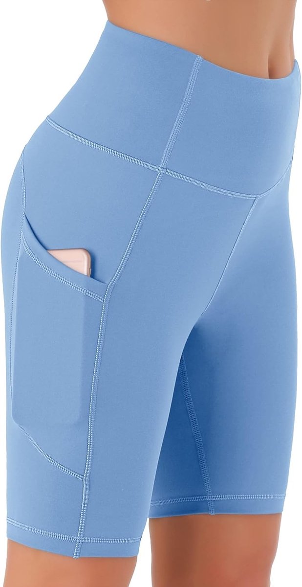 Yoga Leggings met Zakjes voor Dames - Hoge Taille Fitness Leggings voor de Sportschool - Ideaal voor Workout en Comfortabele Beweging