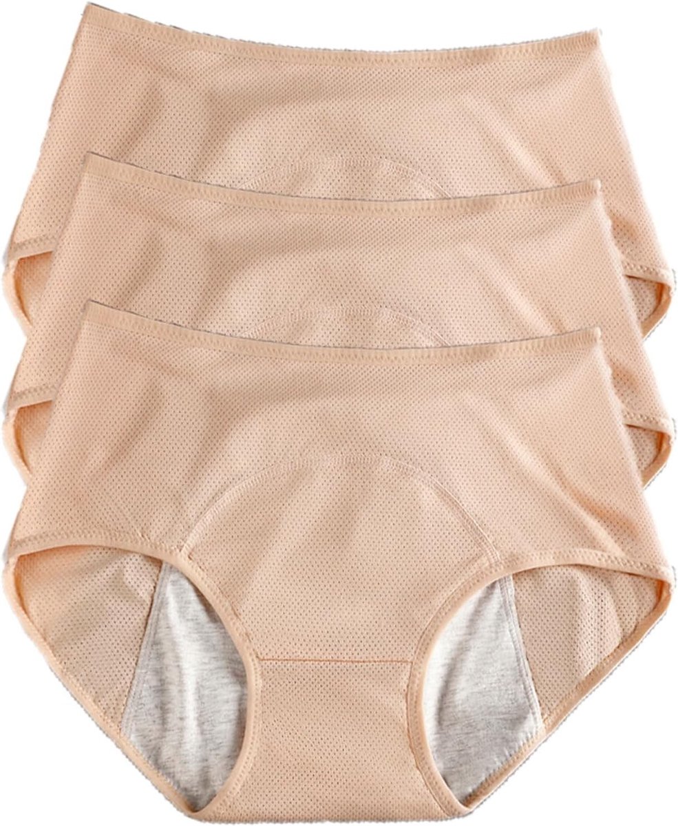 Driemaal Wasbare en Ademend Incontinentie Ondergoed voor Vrouwen - Waterproof en Comfortabel tot maat 6XL
