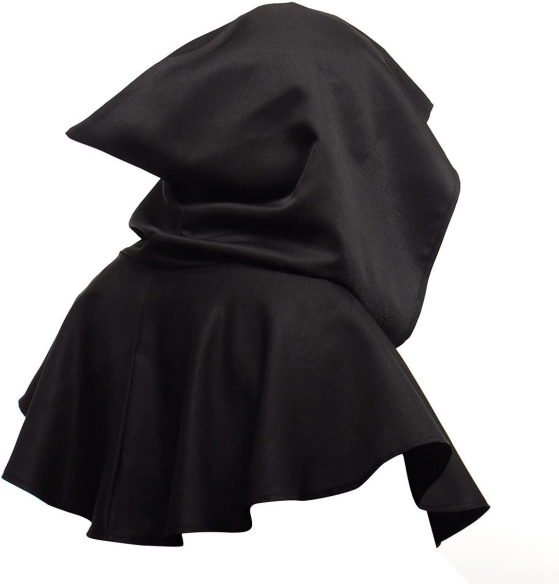 Halloween Cape voor Volwassenen en Kinderen - Zwarte Kostuum Accessoire voor Feest en Verkleedpartijen