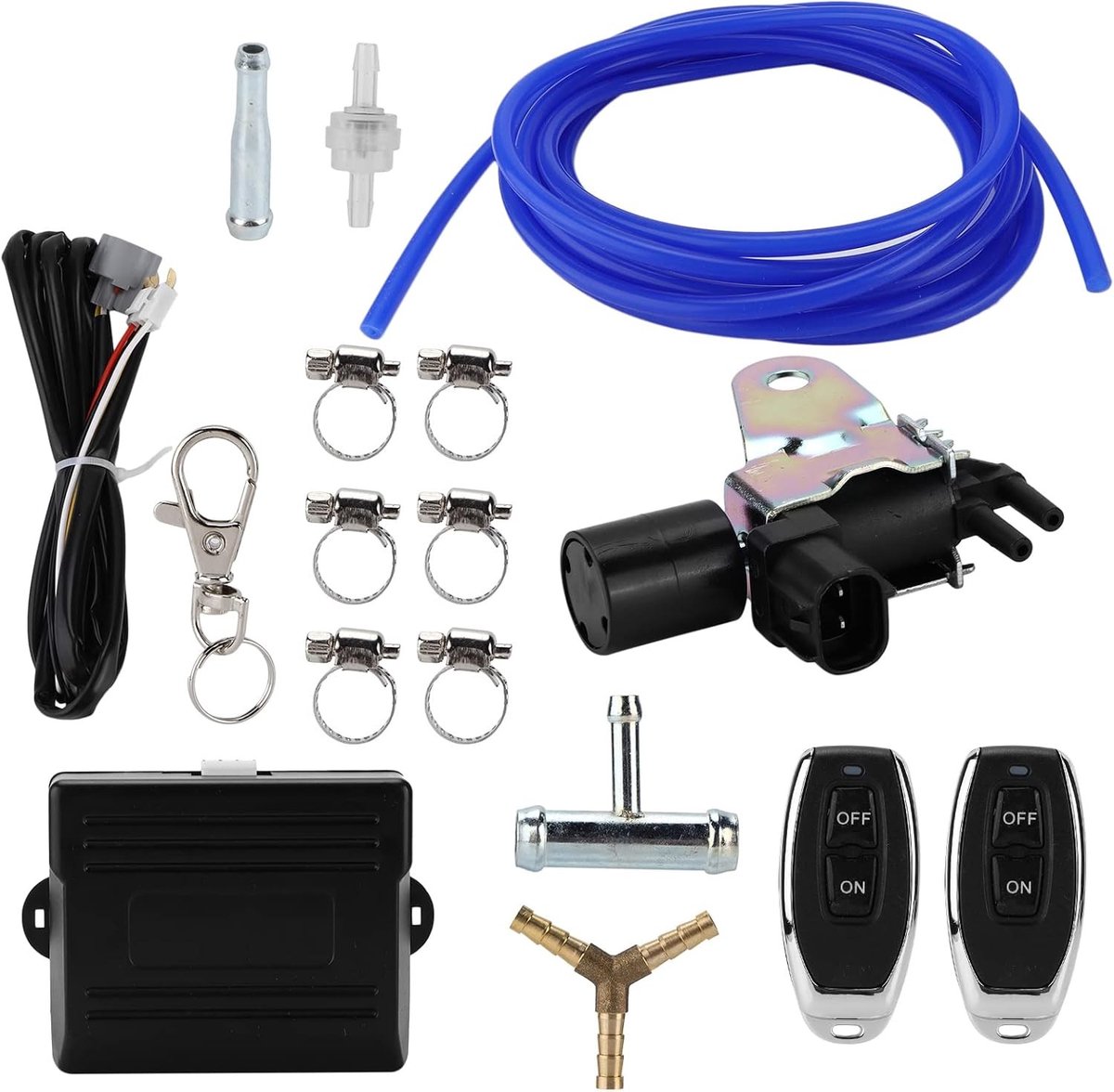 Draadloze Uitlaat Snijklep Controller Set voor Auto | Professionele Bediening, Eenvoudige Installatie, Duurzaam Materiaal | Perfect voor Auto Tuning en Geluidsbeheersing