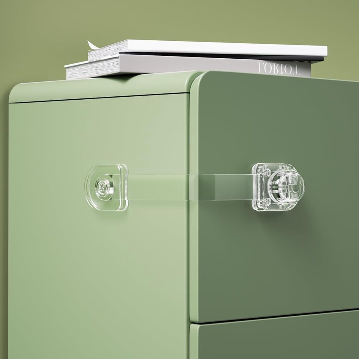 2 Stuks Multifunctionele Beveiligingsriemen voor Kasten, Lades, Koelkasten en Toiletten