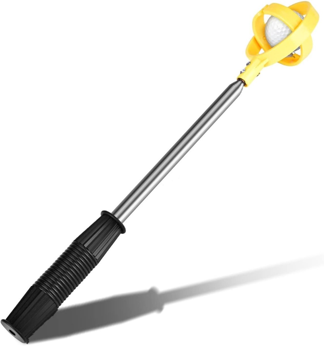 Telescopische Golfbal Retriever van RVS, Golfbal Picker en Pickup Shovel, Ideaal voor Golfaccessoires en Cadeaus voor Golfers, 39-215cm