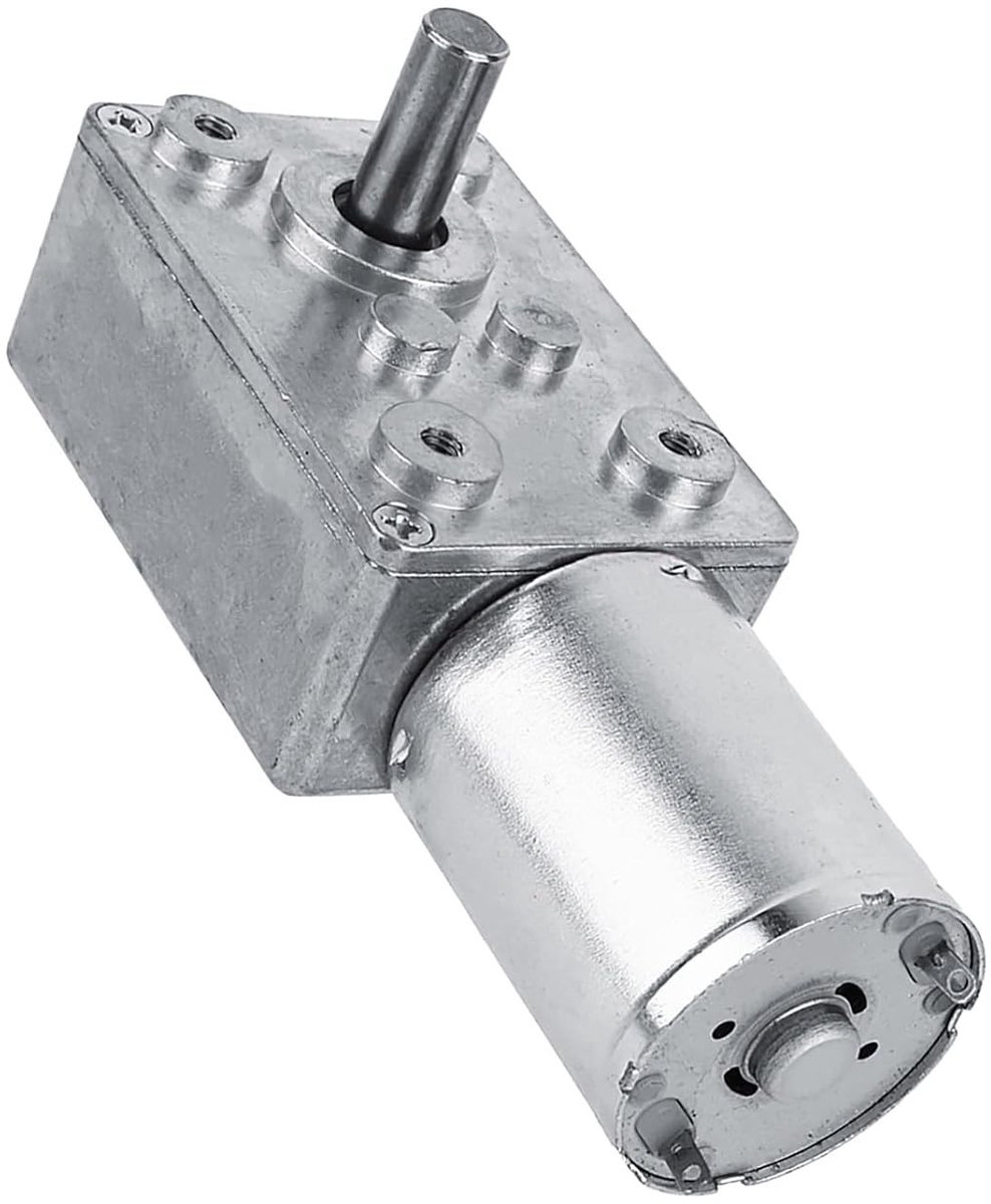 Krachtige 12V Schakelbare Overbrengingsmotor met Hoge Koppel voor Raam- en Deuropeners, Miniatuur Lier en Toepassingen (20rpm)