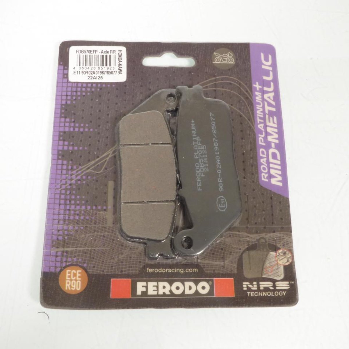 Remblokken Ferodo voor motor FDB570EFP Nieuw