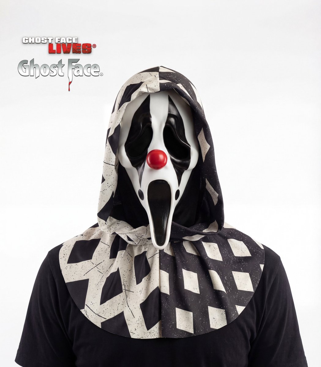 Ghost Face® Scream Clown Masker