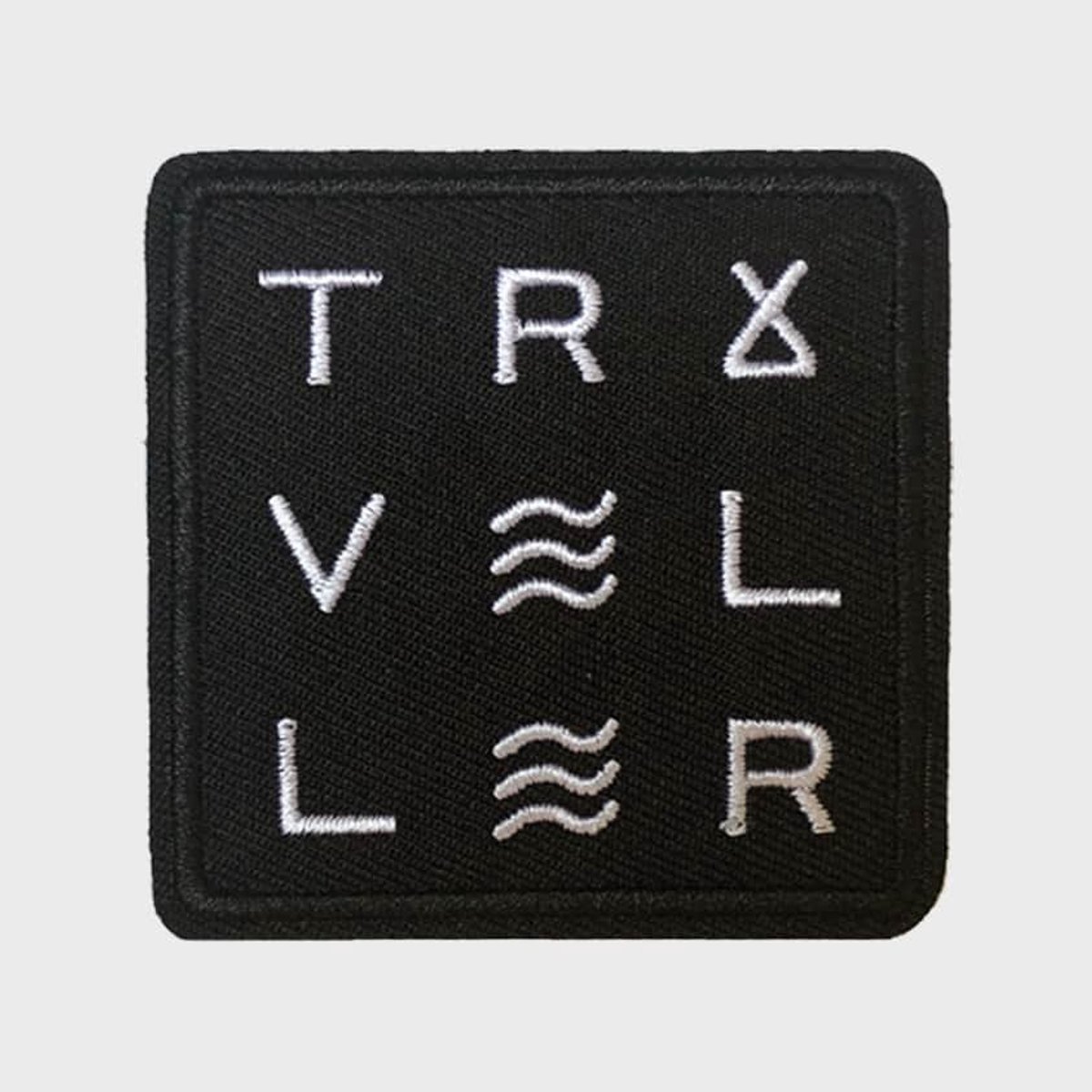 Patchy® – Reiziger Strijk Embleem Patch 6.7 x 6.7 cm