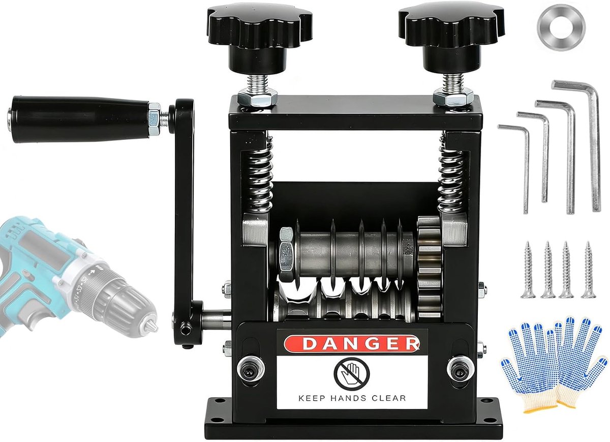 Draadstripper, kabelstripper machine met 6 kanalen en 5 messen, elektrisch draadstripgereedschap voor 3-17 mm kabel - ShopVlot