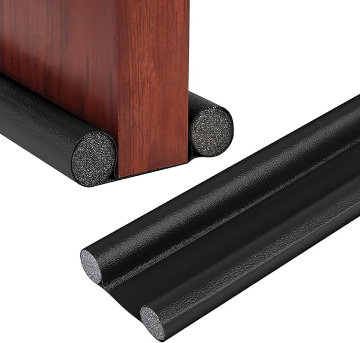 Tochtstrip voor deur - PU schuim - 96 cm - tochtstop, geluiddempend, zelfklevend