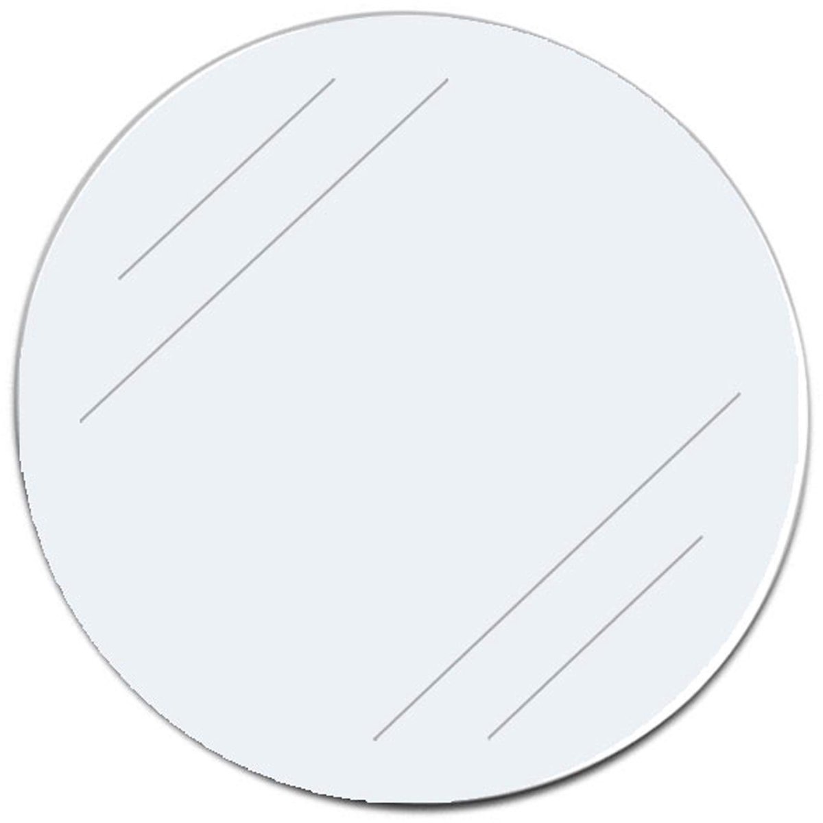 Zelfklevende etiketten 40 mm - transparant - eenzijdige plakpunten - ideaal voor labelen - ShopVlot