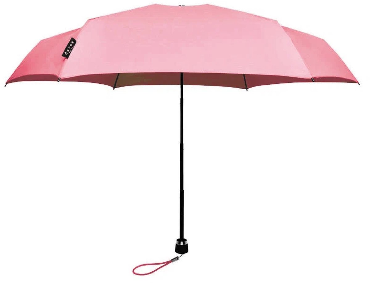 Davek Mini Paraplu – Compact & Lichtgewicht – Roze
