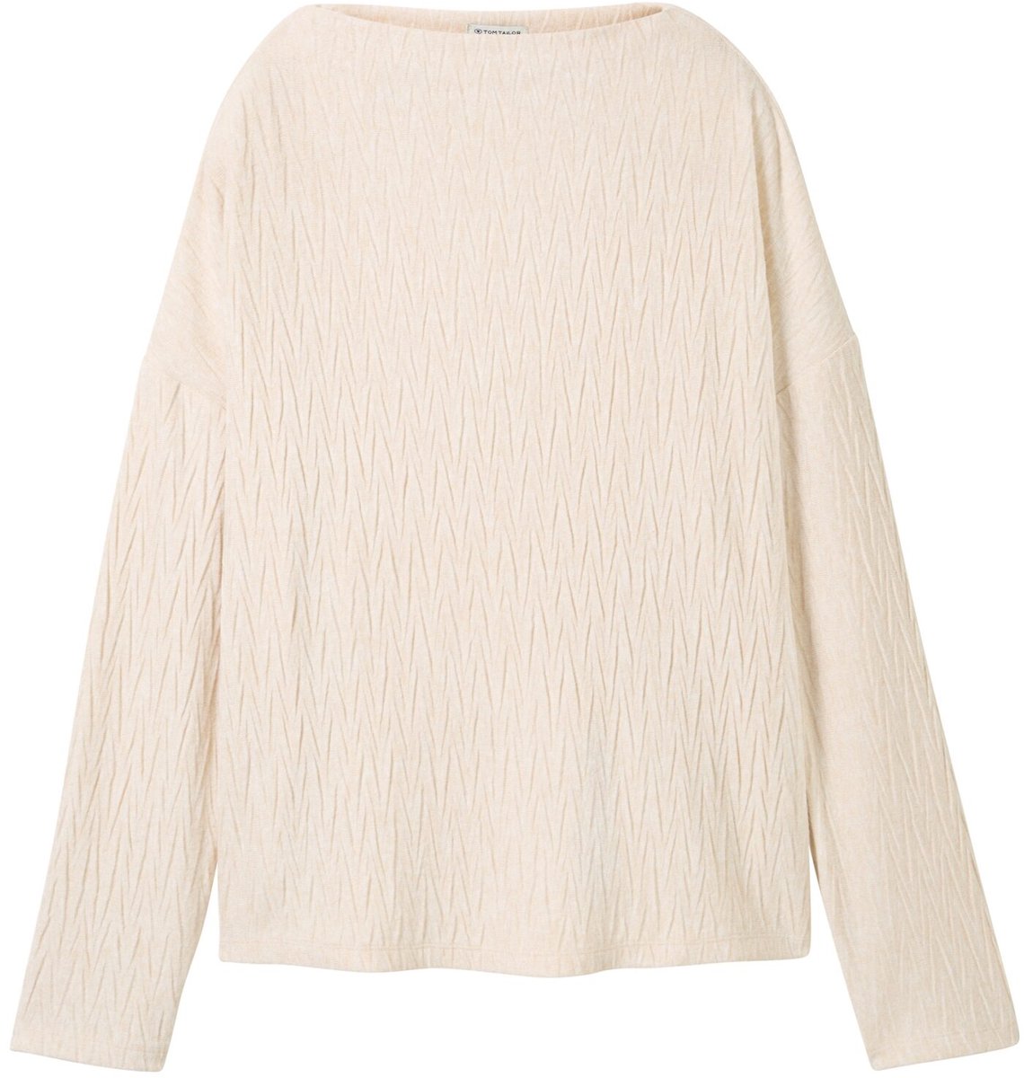 Tom Tailor - T-shirt - Maat S - Vrouwen - 33962 doeskin m - polyester