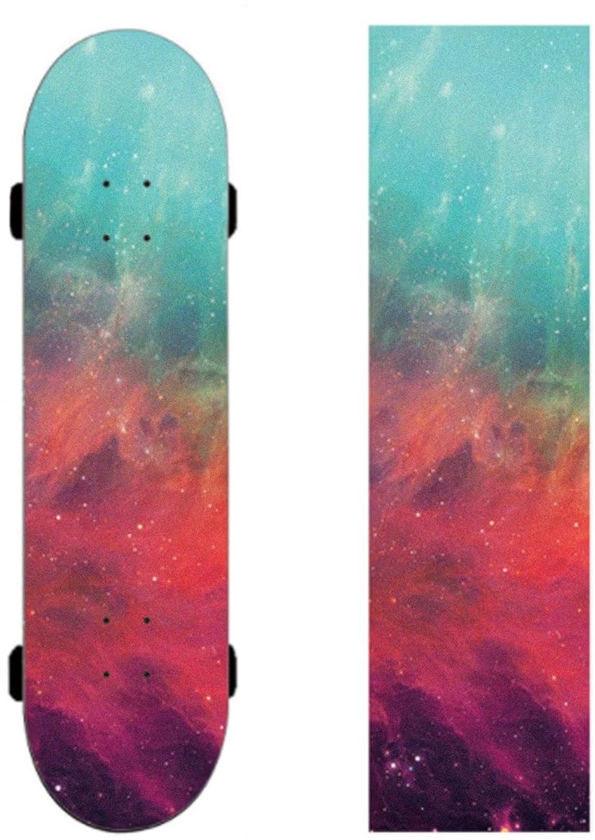 Skateboard Grip Tape - Zwart - 84 x 23 cm - Antislip en Waterdicht - Voor Skateboards en Longboards