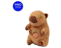 Breathing Capybara Knuffel - Ademende Knuffel - Ademhaling Knuffel Capybara - Kalmerend Capibara Knuffel - Breathing Capybara