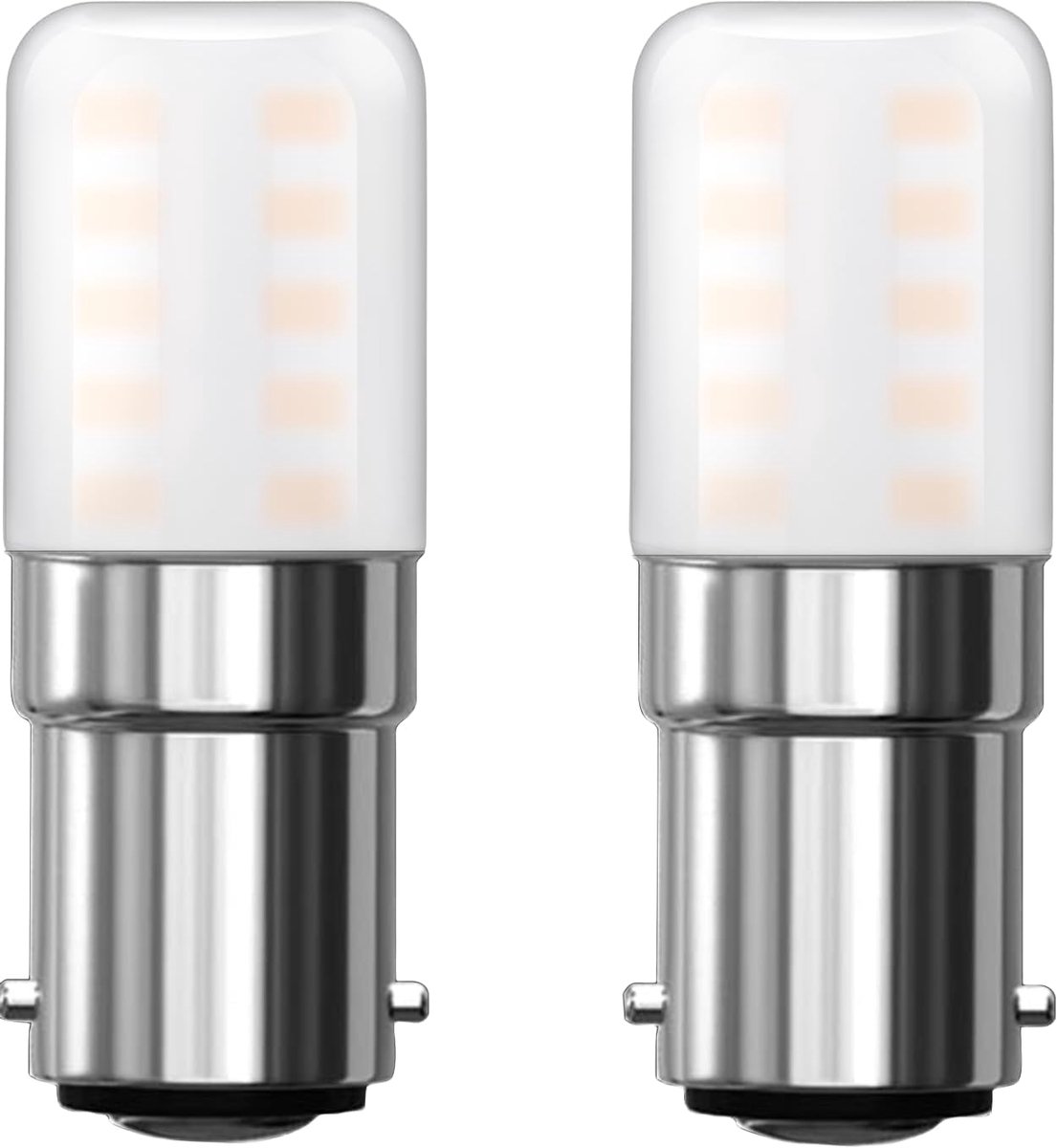 Light Bulb 12V 24V B15D LED Bulb 4W Warm White 2700K,For Camper,Solar Power,Camper Marine,Refrigerator,Sewing - ShopVlot