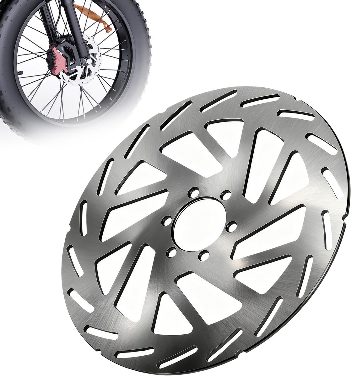 Brake Disc For Ridstar Q20,Ebike Rear Front Brakes Steel For Ridstar Q20 E-bike - ShopVlot